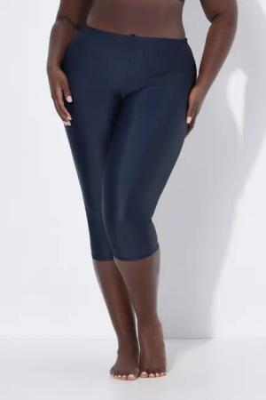 Damen Schwimm-Capri knielang Stretchkomfort