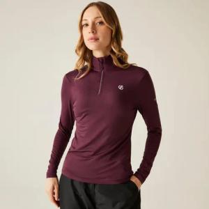 Damen Skifahren Unterziehhemd - Lowline Ii Core Stretch, blau