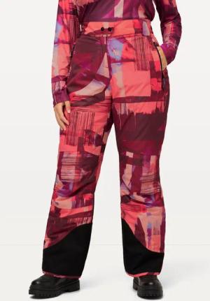 Damen Skihose wasserdicht Klettriegel Schneefang