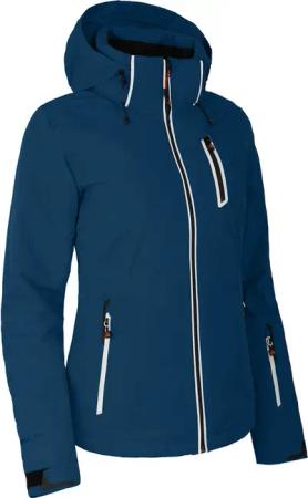 Damen Skijacke wattiert, 20000 mm Wassersäule Blau