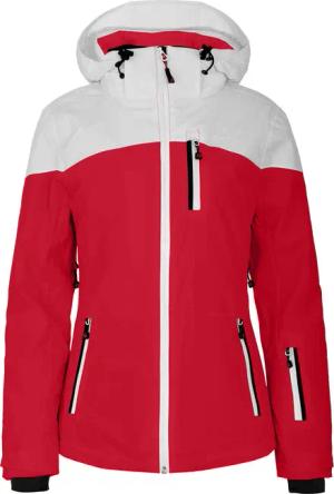 Damen Skijacke wattiert, 20000mm Wassersäule Rot