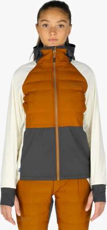 Damen Skilanglauf Skijacke wasserdicht atmungsaktiv Nordic Hybrid Hooded W