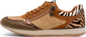 Damen-Sneaker Tamaris Essentials métalliques