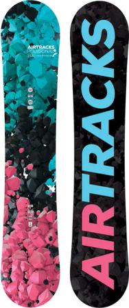 Damen Snowboard Polygonal Hybrid Rocker