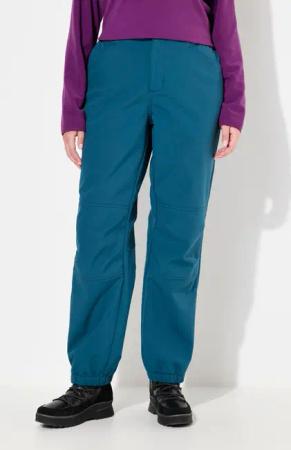 Damen Softshellhose wasserabweisend Formknie Fleecefutter