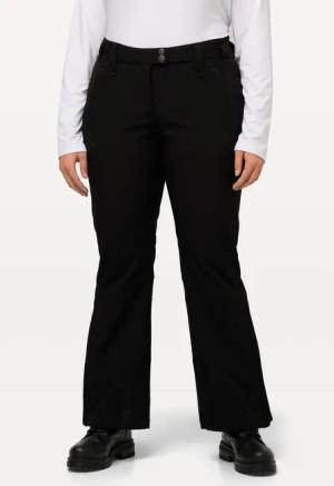 Damen Softshellhose wasserabweisend Klettriegel Schneefang