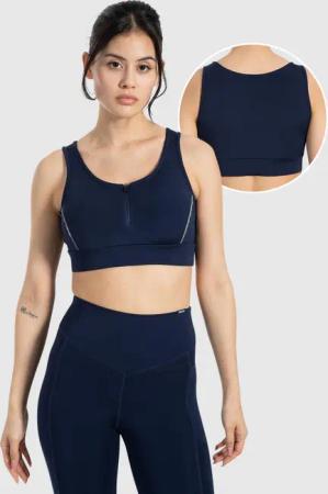Damen Sport BH Kathi Marineblau