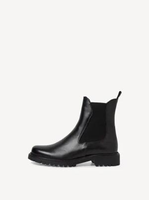 Damen Stiefeletten Tamaris Chelsea confort en cuir