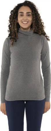 Damen-T-Shirt mit hohem Kragen Never Without