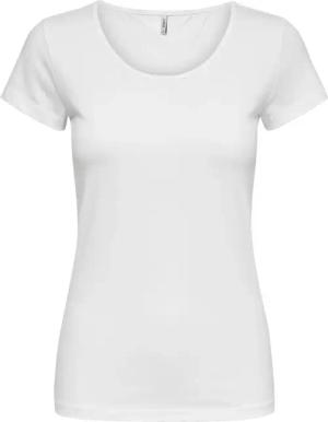 Damen-T-Shirt Only Kurzärmelig Live love life Rundhalsausschnitt