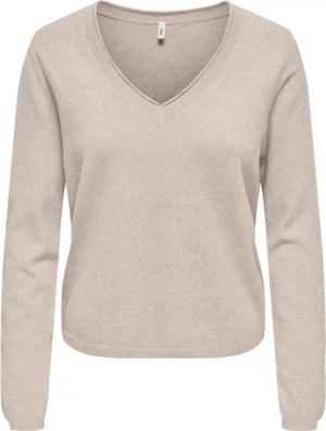 Damen V-Ausschnitt Pulli Only Loyal