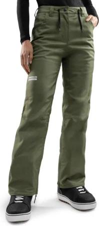 Damen Wintersport hardshell-snowboardhose P2-W Taiga Grün