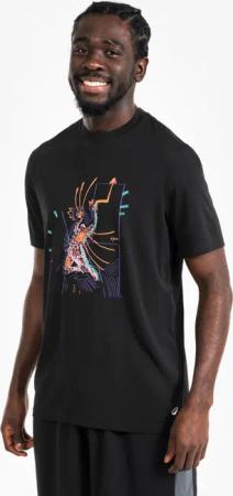 Damen/Herren Basketball T-Shirt - TS500 Fast schwarz