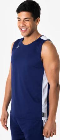 Damen/Herren Basketball Trikot ärmellos - Tank 100 marineblau