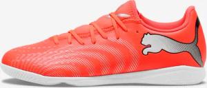 Damen/Herren Fußball Hallenschuhe Futsal - PUMA Future 9 Play rot