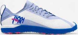 Damen/Herren Fußball Multinockenschuhe TF - Traxium Edge Turf weiss/blau