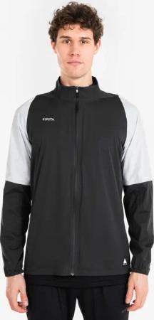 Damen/Herren Fußball Regenjacke - CLR weiß/schwarz
