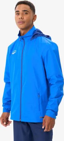 Damen/Herren Fußball Regenjacke - Viralto Club blau