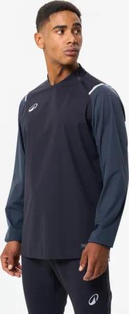 Damen/Herren Fußball Sweatshirt wasserdicht - T500 schwarz