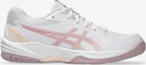 Damen/Herren Handballschuhe - GEL-TASK 4 weiß/rosa