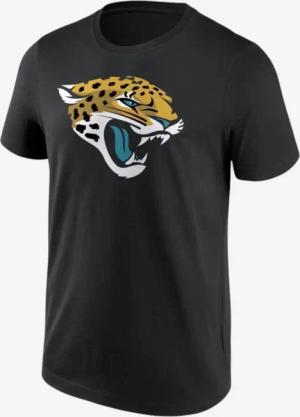 Damen/Herren T-Shirt Americ Football - Fanatics NFL Jacksonville Jaguars schwarz