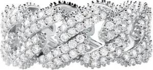 Damenring aus Sterlingsilber mit Zirkonia