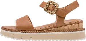 Damenschuhe mit Keilabsatz aus Leder Tamaris