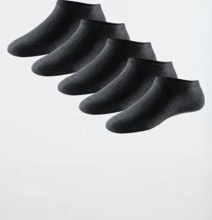 Damensneaker Fünferpack Stay Fresh schwarz - Bluebird 39/42