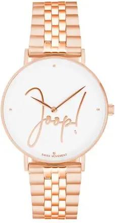 Damenuhr aus rosévergoldetem Edelstahl