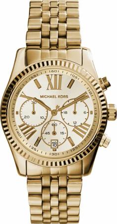 Damenuhr der Marke Michael Kors in der Farbe Gold. Das Gehäuse hat einen Durchmesser von 38 mm.  Marke: Michael KorsModellname: MK5556Kategorie: DamenarmbanduhrMaterialien: EdelstahlFarbe: GoldZeitmesser: Quarz