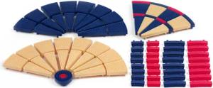 Dart-Segmente-Set Cricket Darts / Softdarts Unisex