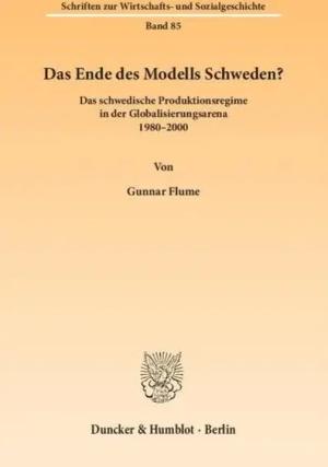 Das Ende des Modells Schweden?