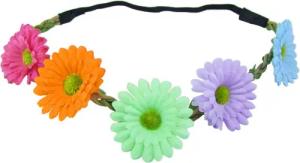 Das Kostümland Kostüm Blumen Haarband mit Margeriten - Bunt