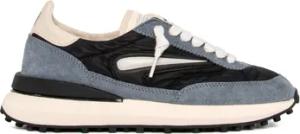 Date  Sneaker D-A-T-E-AT-NY-BC ATHLETA NYLON BLACK-CREAM