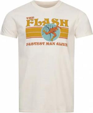 DC COMICS 70'S Flash Herren T-Shirt FBMTS808NAT