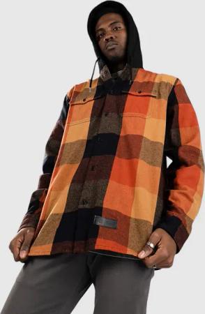 DC Ruckus Hooded Hemd chipmunk