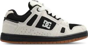 DC Shoes Stag Kinder Sneaker - Weiß - Größe 28 - Leder