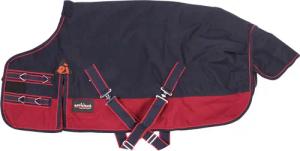 Decke Junior 200gr Epplejeck Dunkelblau-Rot