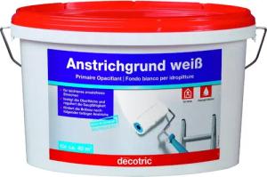 decotric® Grundierfarbe Decotric Anstrichgrund weiß 5 L