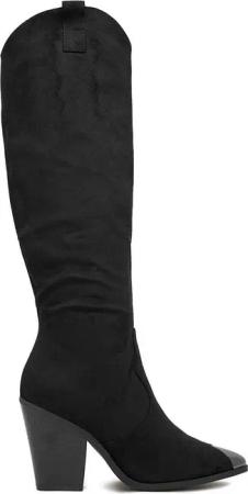 DeeZee Cowboystiefel 9353-1A Schwarz