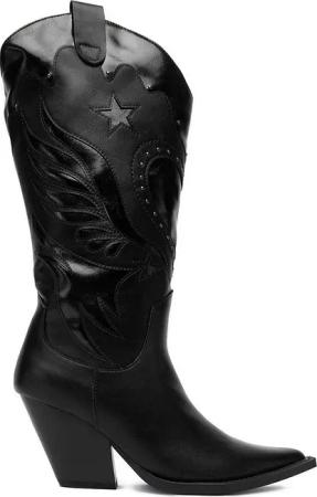DeeZee Cowboystiefel W3LH170101 Schwarz