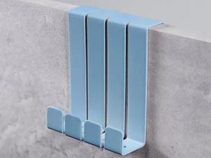 DEKAZIA Türhaken Kinderzimmer bunt Türgarderobe Kinder Einhängehaken Kleiderhaken, Kinderzimmer, Garderobe, Badezimmer, Bad, Flur, Türen, Schubladen, (Tür Haken zum Einhängen Garderobenhaken, Türhänger Türaufhänger), Türhaken zum Einhängen Kinderzimmer, H