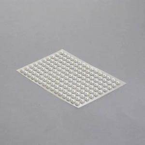 Deko AS Sticker Halbe Perlen selbstklebend - creme - 6mm - 150 Stück - 299