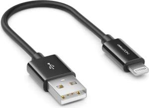deleyCON deleyCON 0,15m Lightning 8 Pin USB Ladekabel Datenkabel MFI Smartphone-Kabel