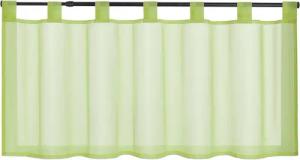 Delien Scheibengardine Eva, Schlaufen, Voile Uni Kurzstore Küche