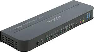 DeLOCK 11484 8K 30 Hz  KVM-Switch