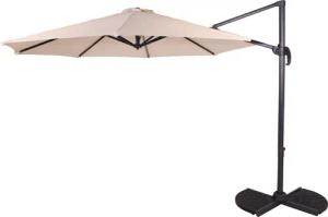 Deluxe-Ampelschirm Ø 300 cm, beige