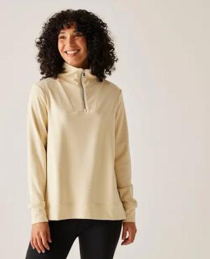 Demmi Wärmendes Fleece mit halbem Reißverschluss für Damen