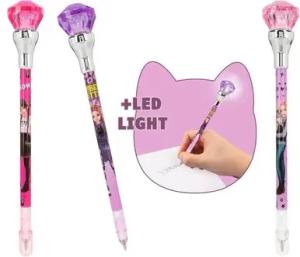 DEPESCHE 13180 TOPModel Kugelschreiber mit Licht REBEL KITTY, sortiert