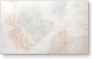 DEQORI Schneidebrett 'Marmorsteinstruktur', Glas, Platte Frühstücksbrett Schneideplatte